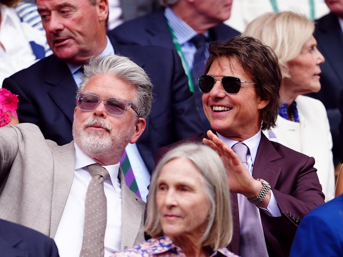 Christopher McQuarrie and Tom Cruise are often seen together even outside of their film sets. (PA/Getty)