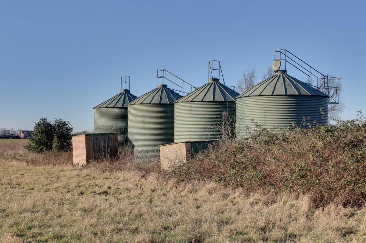 The four silos are ready for their Grand Designs moment (Hockeys)