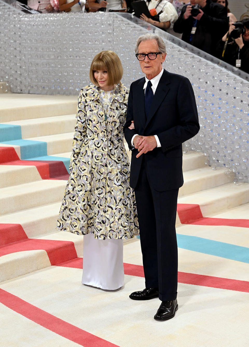 Anna Wintour and Bill Nighy