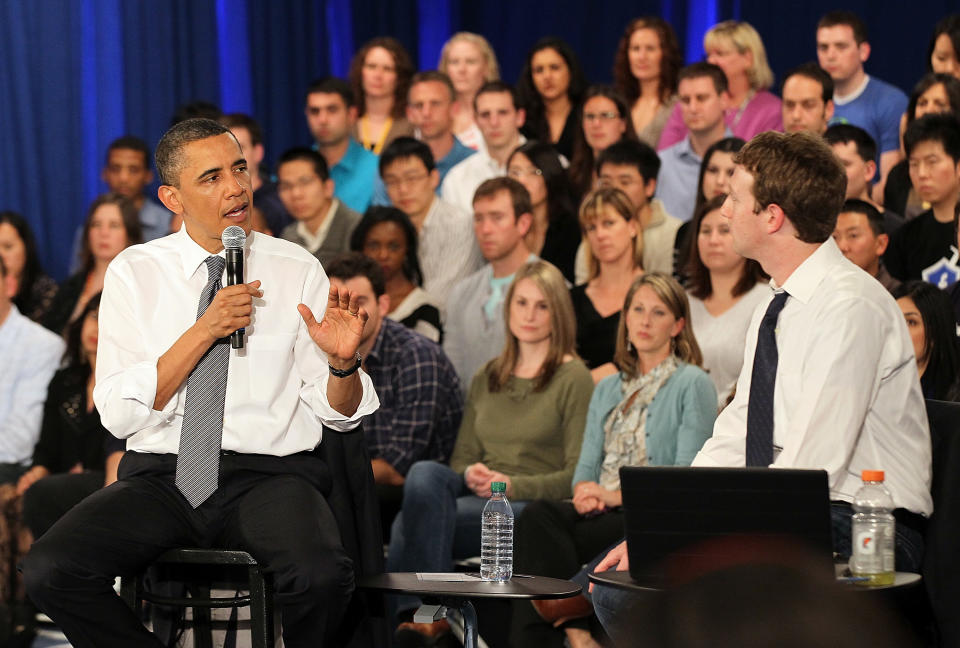 Obama Holds Facebook Town Hall On The Economy