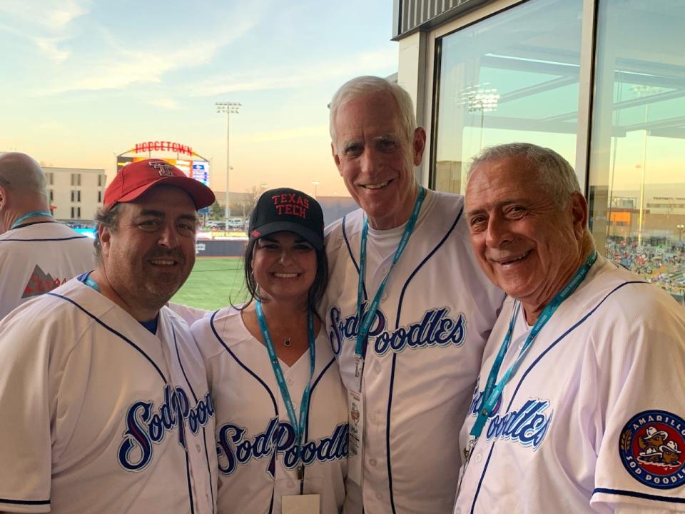 Amarillo philanthropist Vance Reed, right, is the Amarillo Globe-News 2022 Man of the Year for his longtime contributions throughout the Amarillo community and beyond.