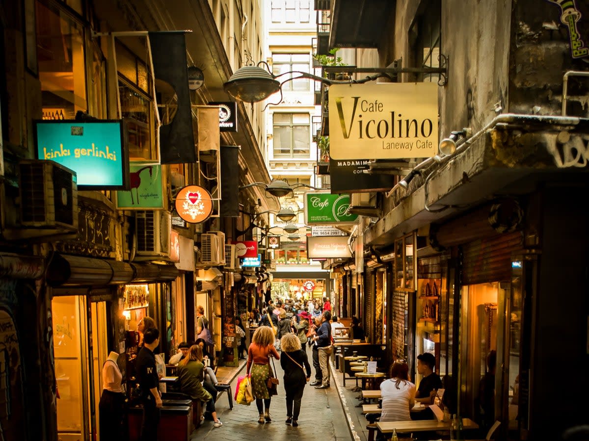 Get lost along the many laneways in Melbourne (Getty Images)