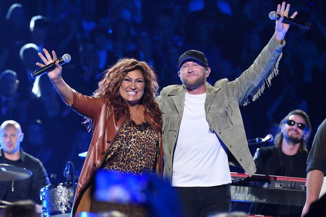 ABC via Getty Jo Dee Messina and Cole Swindell