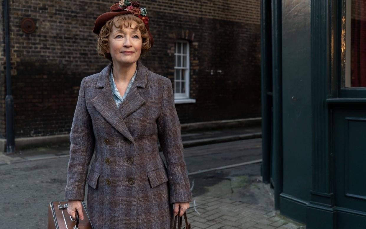 Lesley Manville stars as widow Ada Harris in Mrs. Harris Goes to Paris - Liam Daniel / Â© 2021 Ada Films Ltd - Harris Squared Kft 