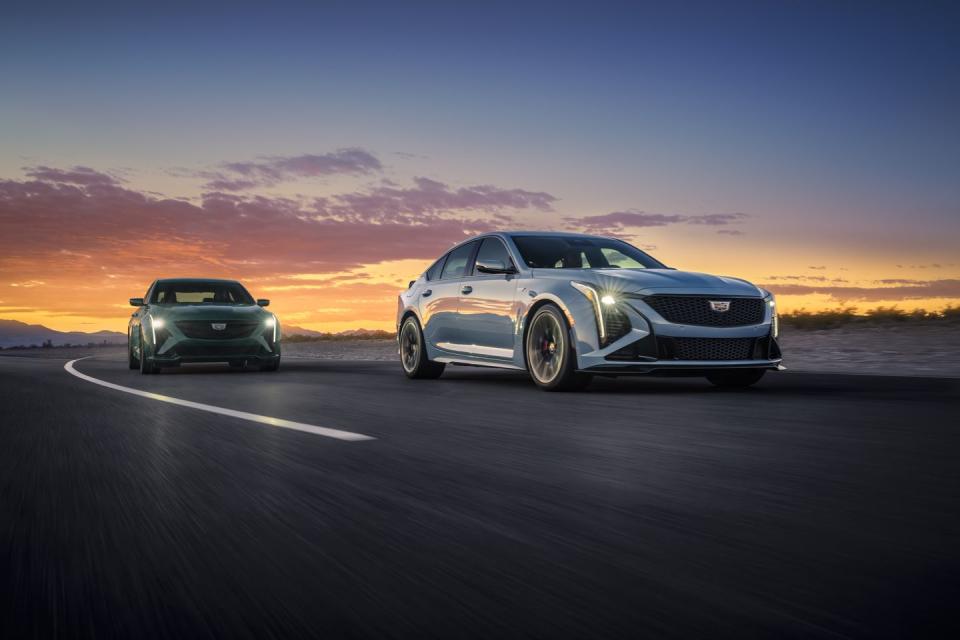 2025 cadillac ct5 v and ct5 v blackwing