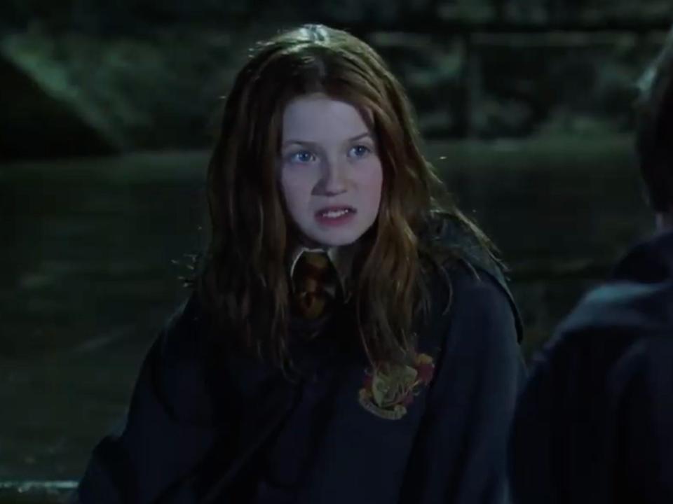 ginny weasley chamber of secrets end