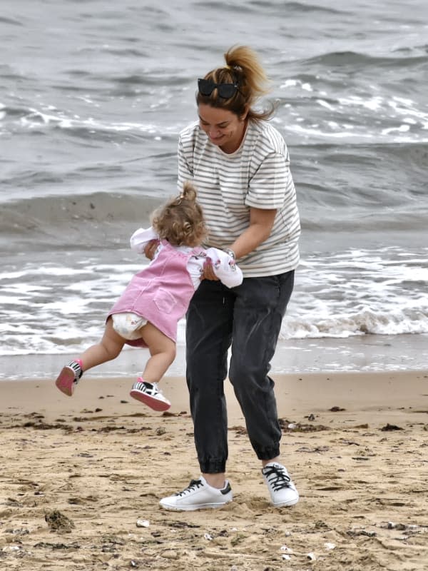 Toñi Moreno y su hija Lola