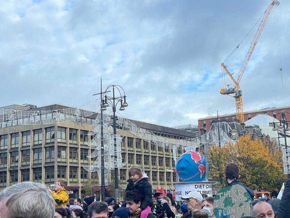 Old and young attend the strike (Louise Boyle)