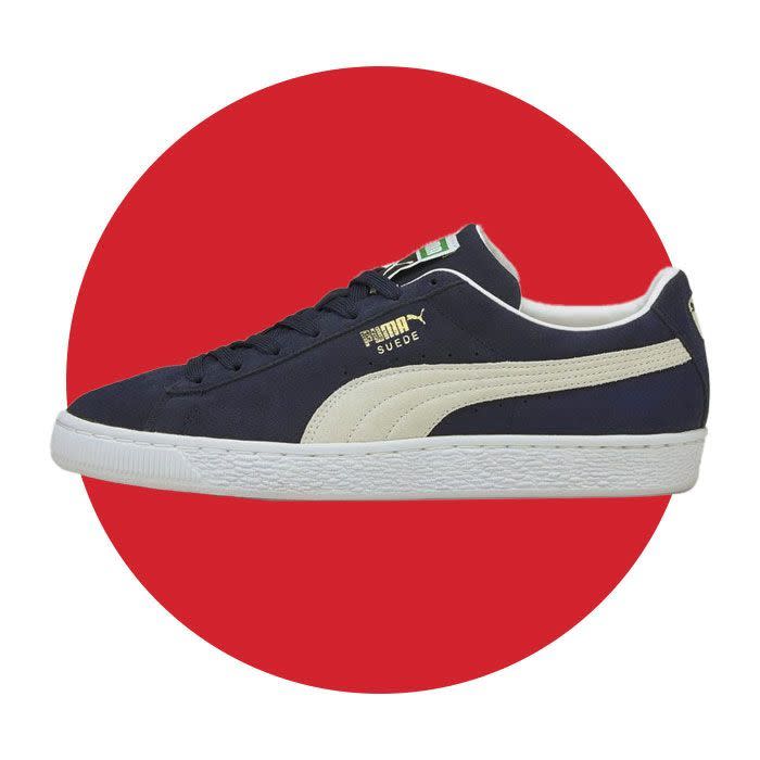 <p><a href="https://go.redirectingat.com?id=74968X1596630&url=https%3A%2F%2Fus.puma.com%2Fus%2Fen%2Fpd%2Fsuede-classic-xxi-sneakers%2F374915%3Fswatch%3D04%26referrer-category%3Dmens-shoes-suedes&sref=https%3A%2F%2Fwww.menshealth.com%2Fstyle%2Fa60297687%2Fdenim-with-moves%2F" rel="nofollow noopener" target="_blank" data-ylk="slk:Shop Now;elm:context_link;itc:0;sec:content-canvas" class="link ">Shop Now</a></p><p>Suede Classic XXI Sneakers</p><p>puma.com</p><p>$75.00</p>