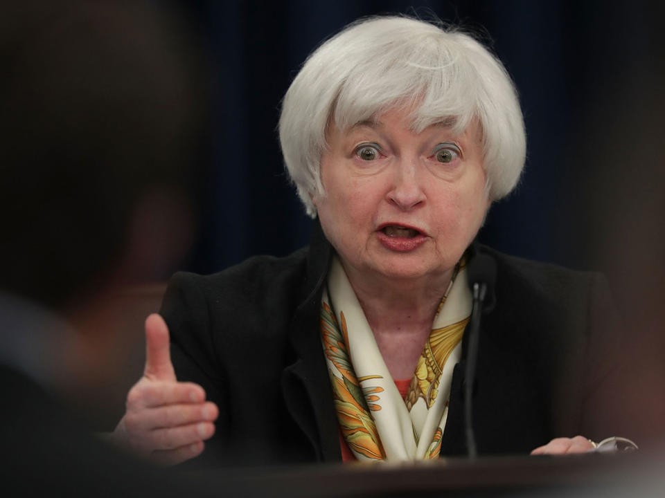 The Fed, under its chairman Janet Yellen, is due to hold its next interest rate meeting in March: Getty