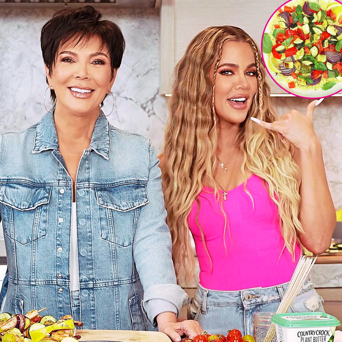 Khloe Kardashian and Kris Jenner's Roasted Vegetables Medley Is