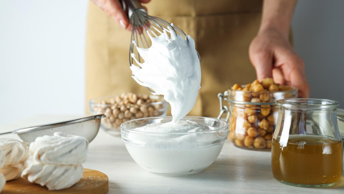 Vegan Whipped Cream (Aquafaba, No Coconut!) - My Quiet Kitchen