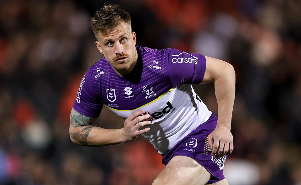 Cameron Munster, pictured here in action for Melbourne against the Panthers.