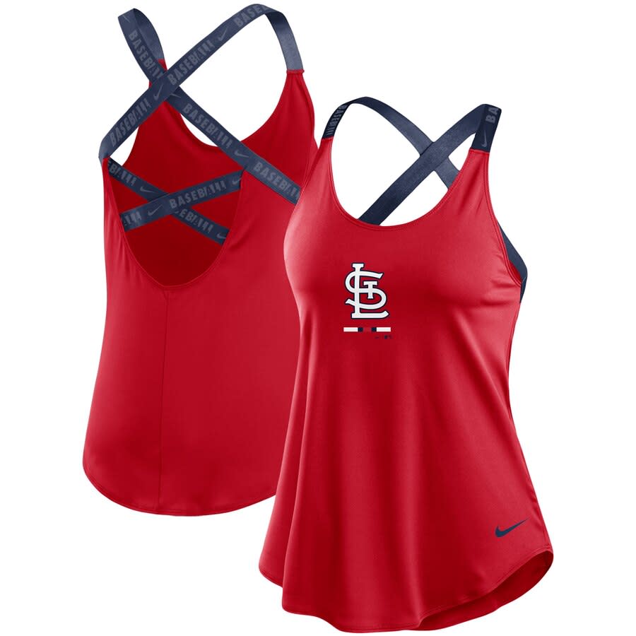 Women's Cardinals Legacy Elastika Performance Tank Top