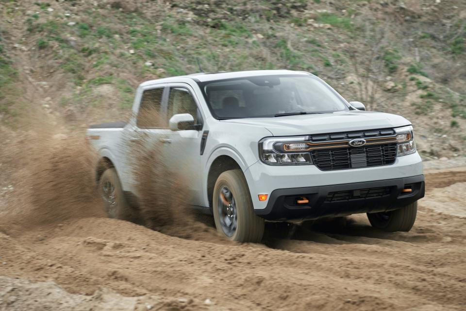 The 2023 Ford Maverick Tremor pickup truck.