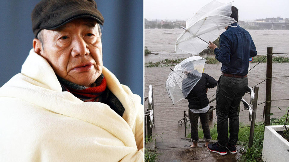 Typhoon Hagibis is wreaking havoc at the Rugby World Cup.