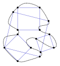 <p>Vamos ahora con el problema del cuadrado inscrito. Dibuja un bucle cerrado. El bucle no tiene por qué ser un círculo, puede tener la forma que desees, pero el principio y el final deben coincidir y el bucle no puede cruzarse. Debería ser posible dibujar un cuadrado dentro del bucle de modo que las cuatro esquinas del cuadrado toquen el bucle. De acuerdo con la hipótesis del cuadrado inscrito, cada bucle cerrado (específicamente cada plano de curva cerrada simple) debería tener un cuadrado inscrito, un cuadrado donde las cuatro esquinas se encuentran en algún lugar del bucle.Esto ya se ha resuelto para otras formas, como triángulos y rectángulos. Pero los cuadrados son engañosos, y hasta ahora no se ha podido hacer una demostración formal.</p>
