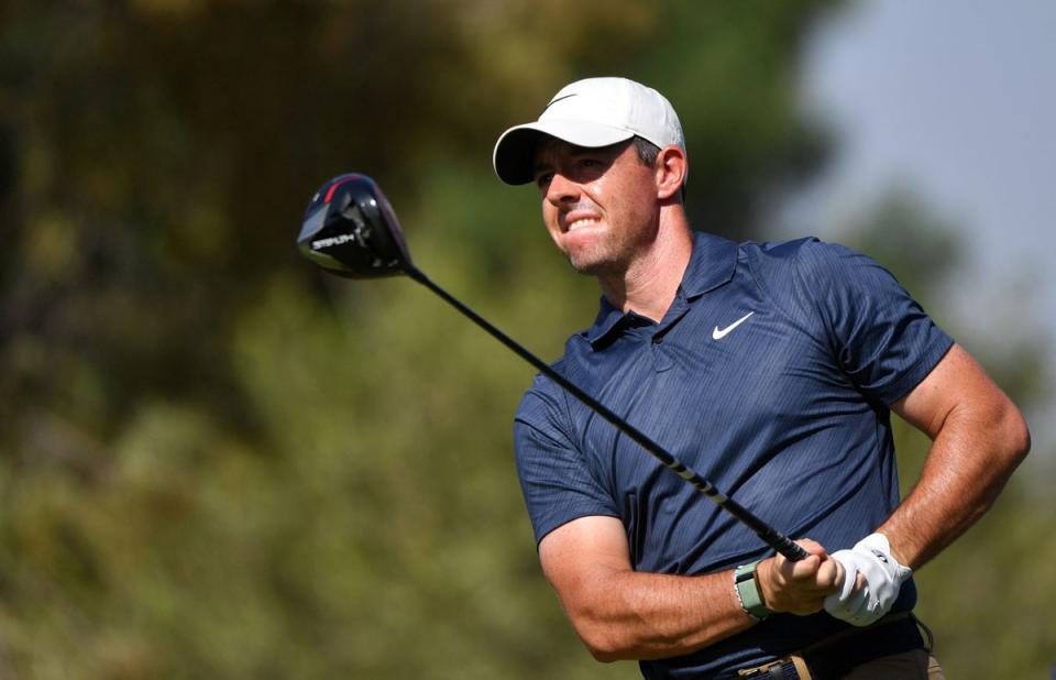 Rory McIlroy’s stance on the OWGR has divided opinion (AFP via Getty Images)