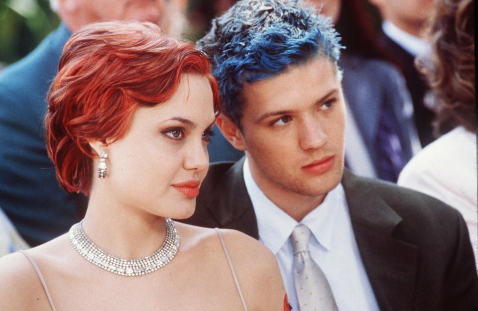 Jolie and Ryan Phillippe in ‘Playing By Heart' (Peter Sorel/Miramax/Kobal/Shutterstock)