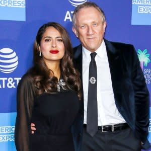 Salma Hayek Denies Speculation She Married Francois-Henri Pinault Money