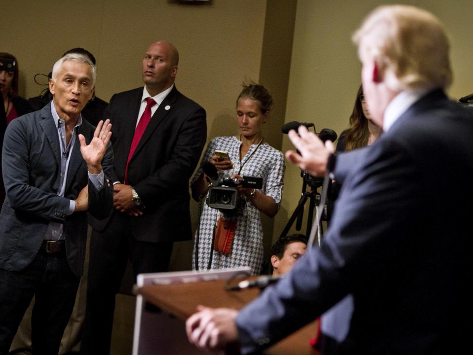 trump jorge ramos