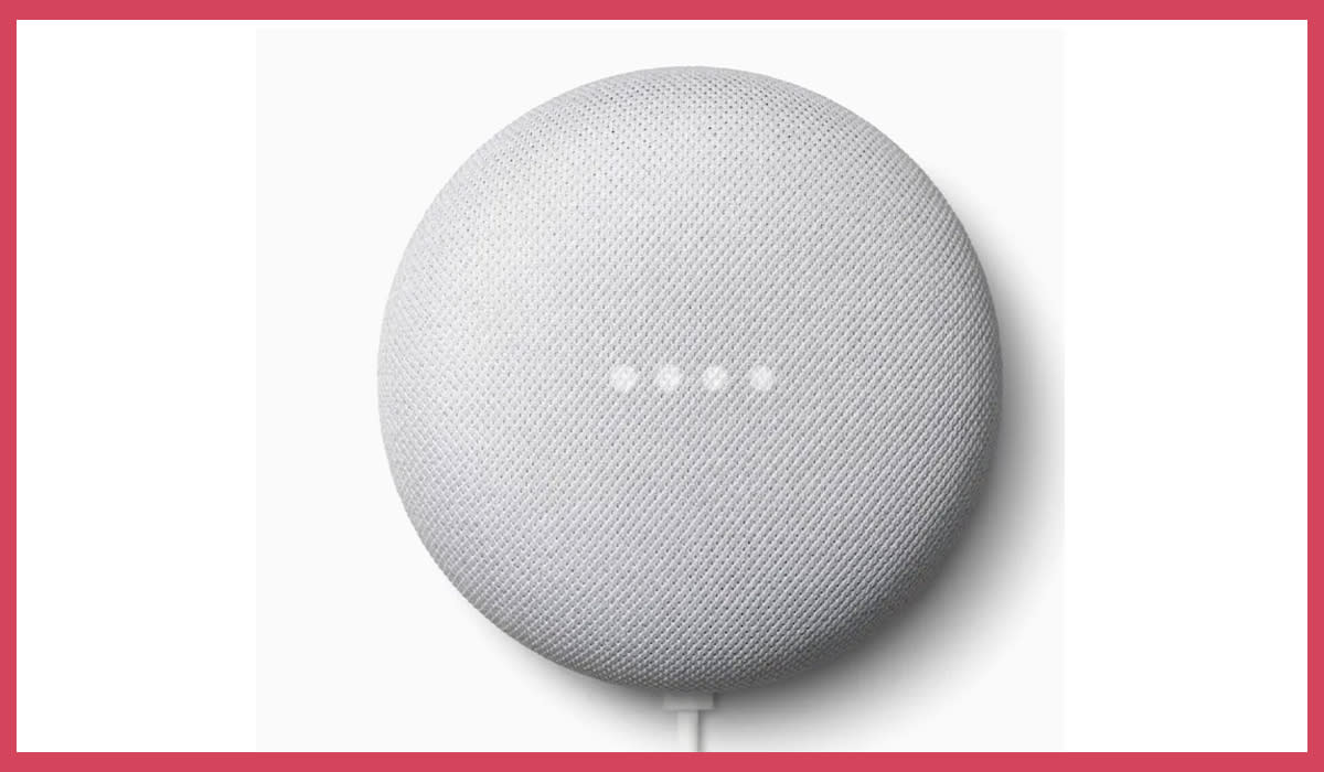 Save 50 percent on the Google Home Mini. (Photo: Lowe's)