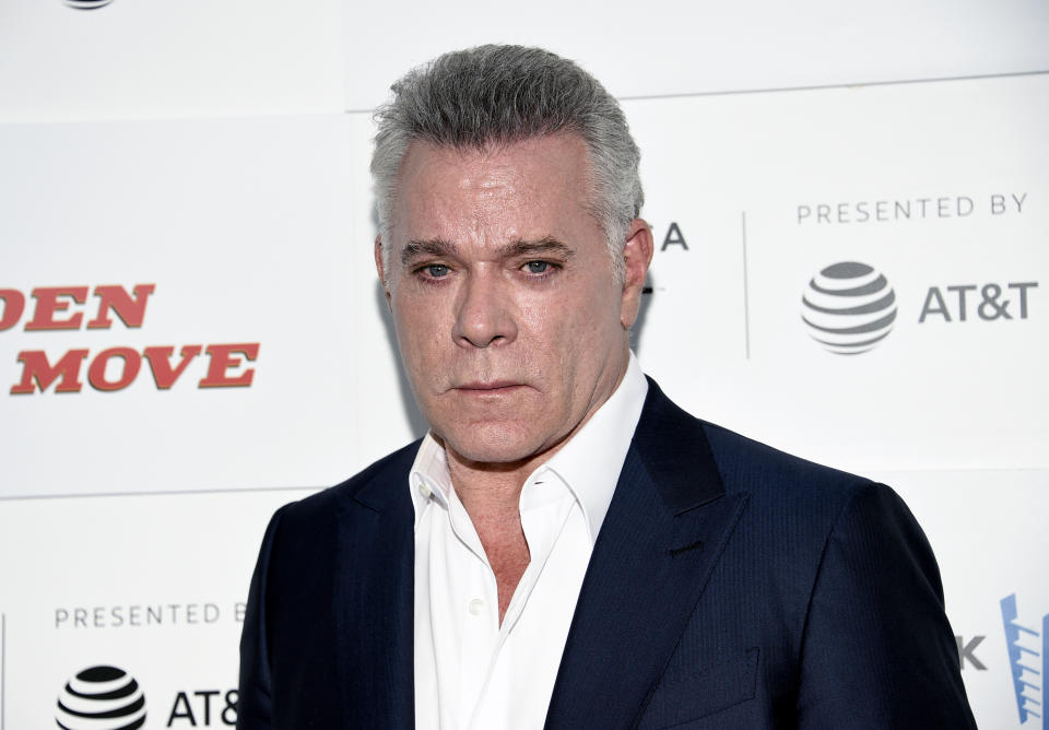 FILE - Actor Ray Liotta attends the "No Sudden Move" premiere during the 20th Tribeca Festival in New York on June 18, 2021. Liotta, the actor best known for playing mobster Henry Hill in “Goodfellas” and baseball player Shoeless Joe Jackson in “Field of Dreams,” has died. He was 67. A representative for Liotta told The Hollywood Reporter and NBC News that he died in his sleep Wednesday night in the Dominican Republic, where he was filming a new movie. (Photo by Evan Agostini/Invision/AP, File)