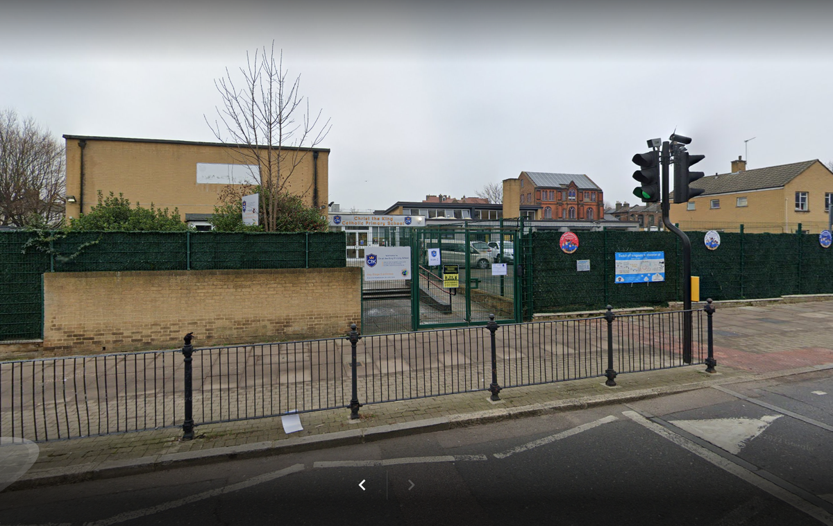 The alleged incident is said to have taken place at Christ the King Primary School in Islington (Google Maps)