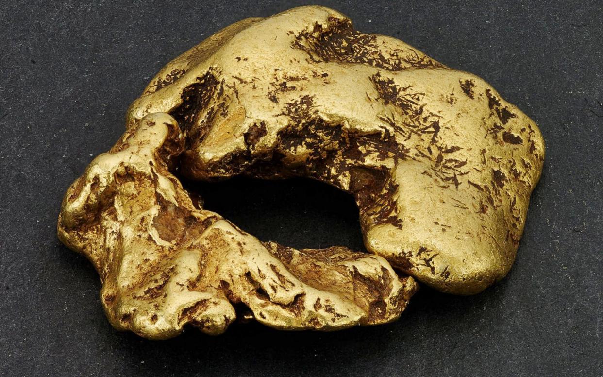 A lucky gold hunter has unearthed Britain's largest nugget from a Scottish river. - Lee Palmer/pictureexclusive.com