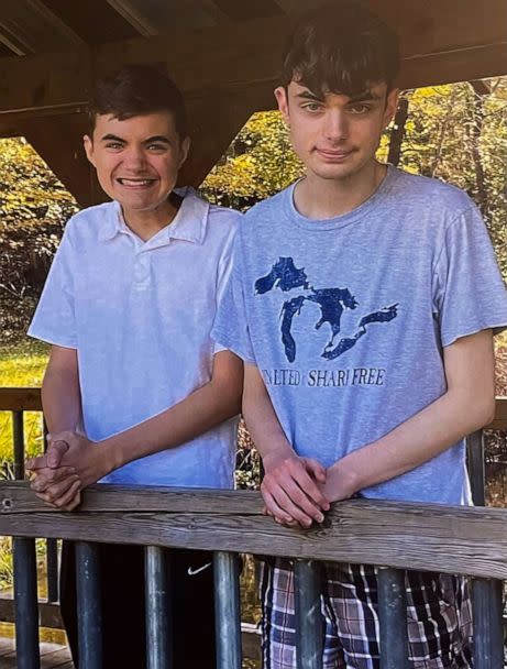 PHOTO: Noah Alexander Cirigliano and Brandon Michael Cirigliano are pictured in this undated photo released by the Fremont Police Department. (Fremont Police Dept.)