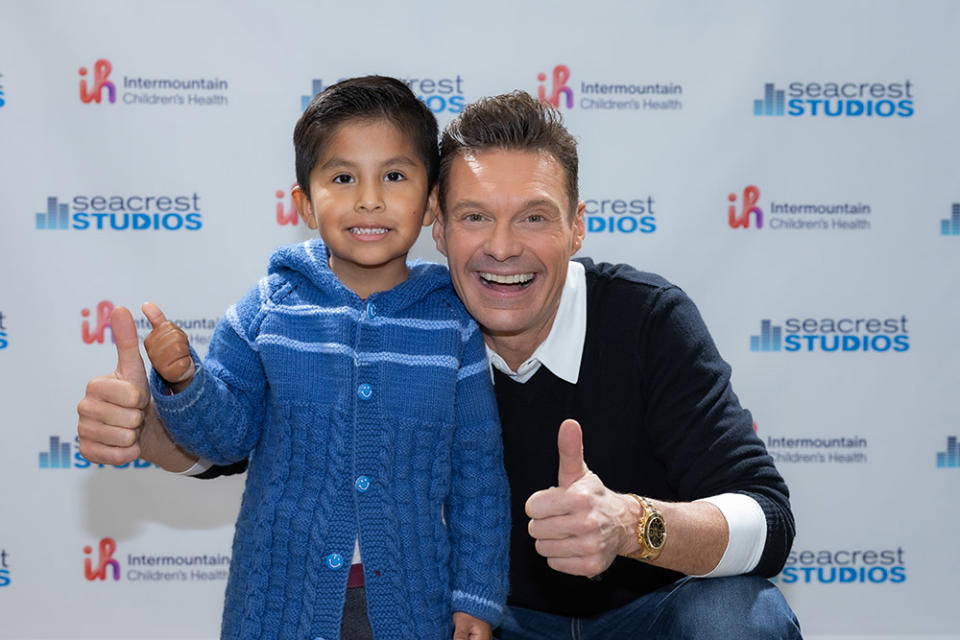 Grand Opening of Seacrest Studios at Primary Children’s Hospital on December 05, 2023 in Salt Lake City, Utah.