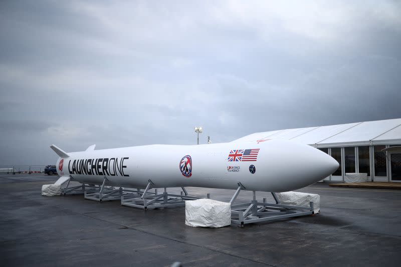 UK's First launch of Virgin Orbit's LauncherOne rocket in Newquay