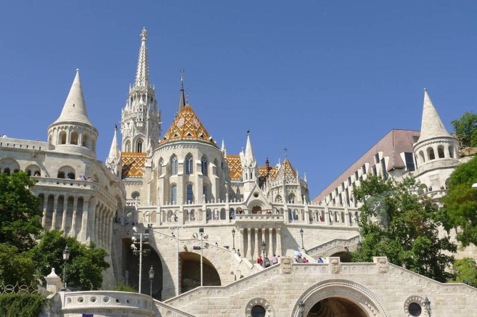 Plaza de la Santísima Trinidad, Budapest, Hungría.