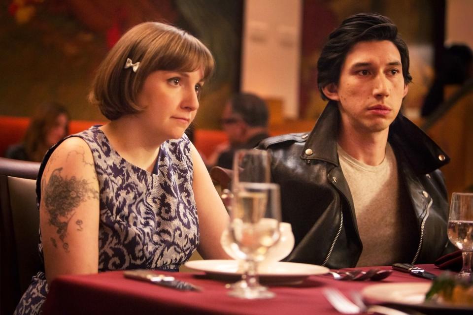 lena dunham, adam driver girls, season 4