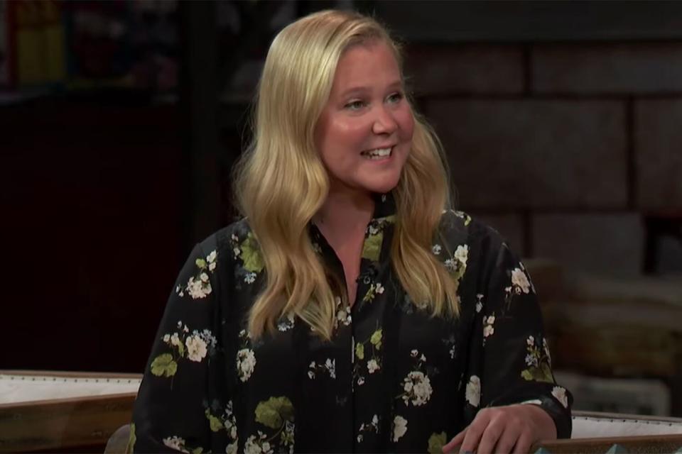 Amy Schumer Jokes She's 'Been Kickin' It with Adam Levine,' Talks 'Good Sex Life' with Husband