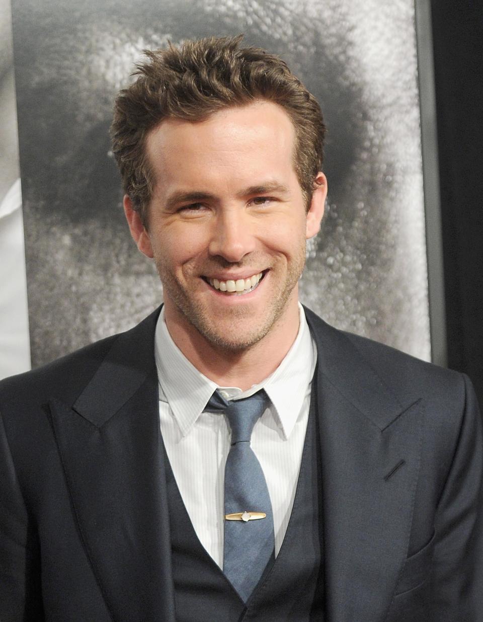 Ryan Reynolds attends the "Safe House" premiere at the SVA Theater on February 7, 2012 in New York City.