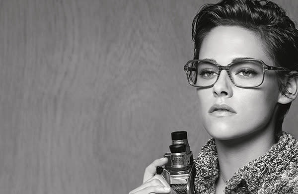 Kristen Stewart Chanel eyewear campaign.