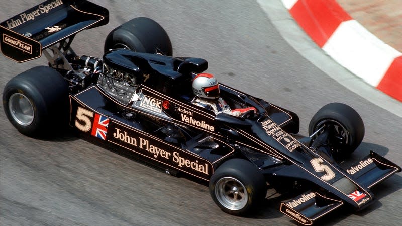 Mario Andretti at the 1978 Formula 1 Monaco Grand Prix - Photo: Bernard Cahier (Getty Images)