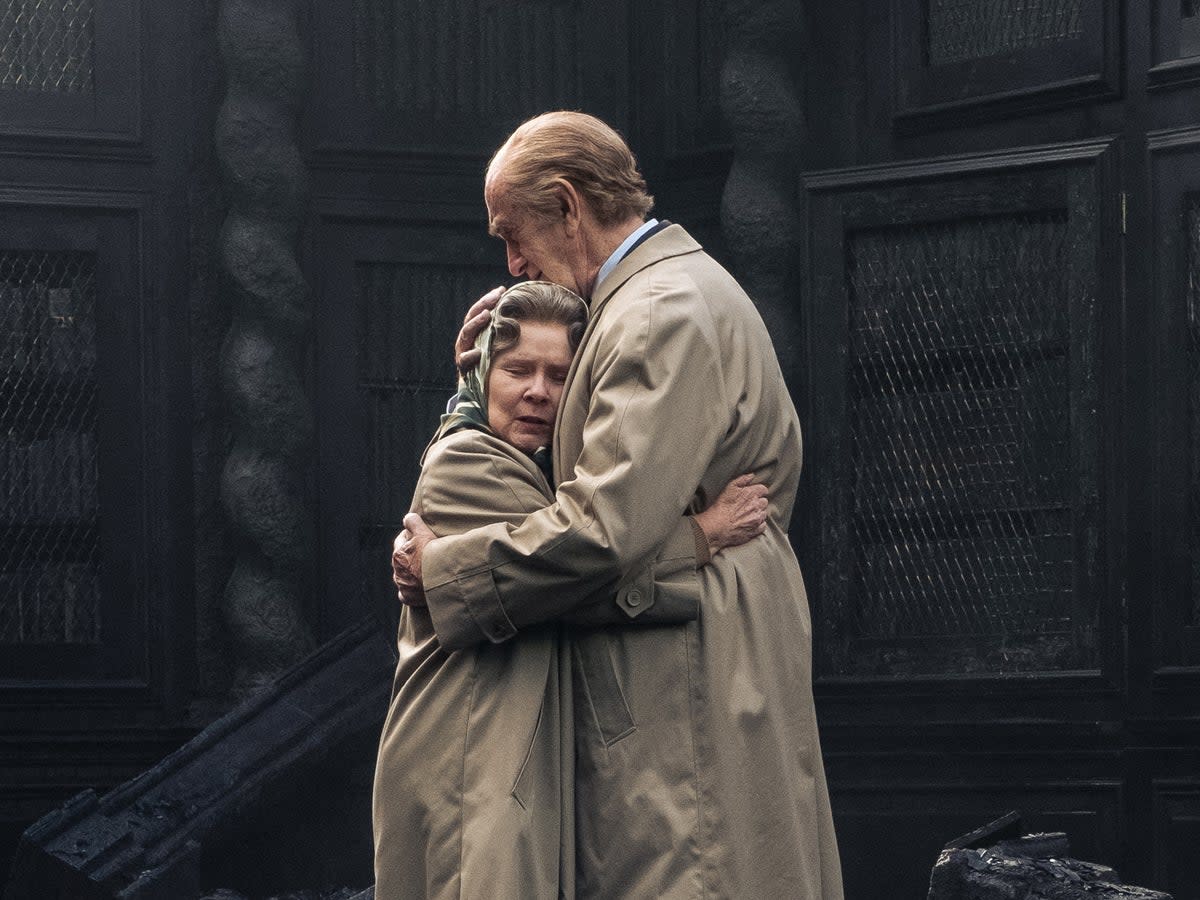 Imelda Staunton and Jonathan Pryce in Netflix’s ‘The Crown’ (Keith Bernstein/Netflix)