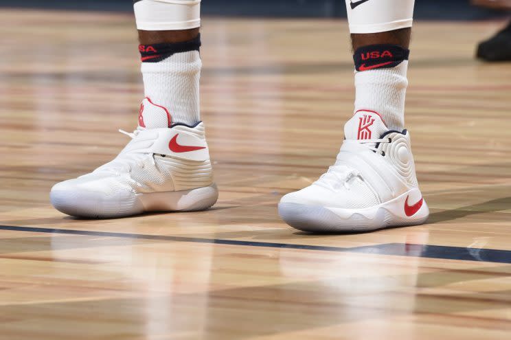 Kyrie Irving's Nike Kyrie 2. (Getty)