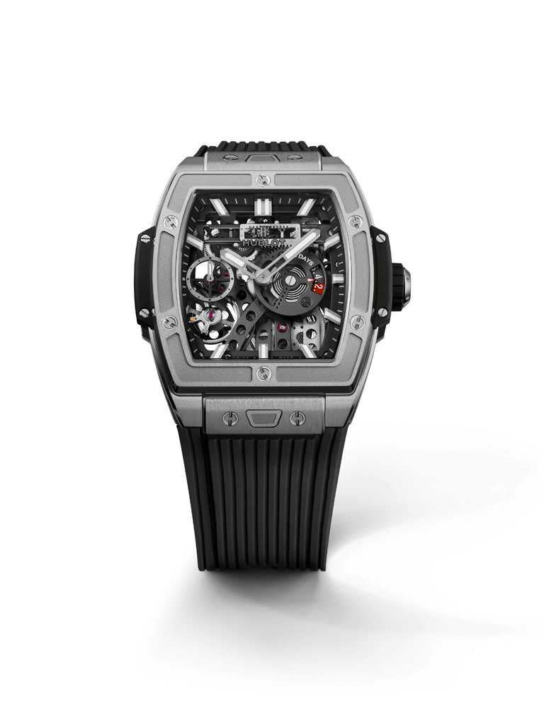 HUBLOT「Spirit of Big Bang Meca-10系列」腕錶，皇金款╱1,371,000元。（圖╱HUBLOT提供）