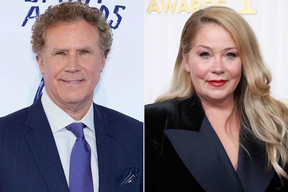 <p>Jeff Kravitz/FilmMagic; Matt Baron/BEI/Shutterstock</p> Will Ferrell and Christina Applegate