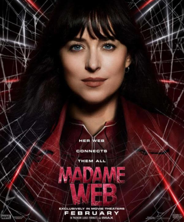 Póster de Madame Web (Fuente: Marvel)