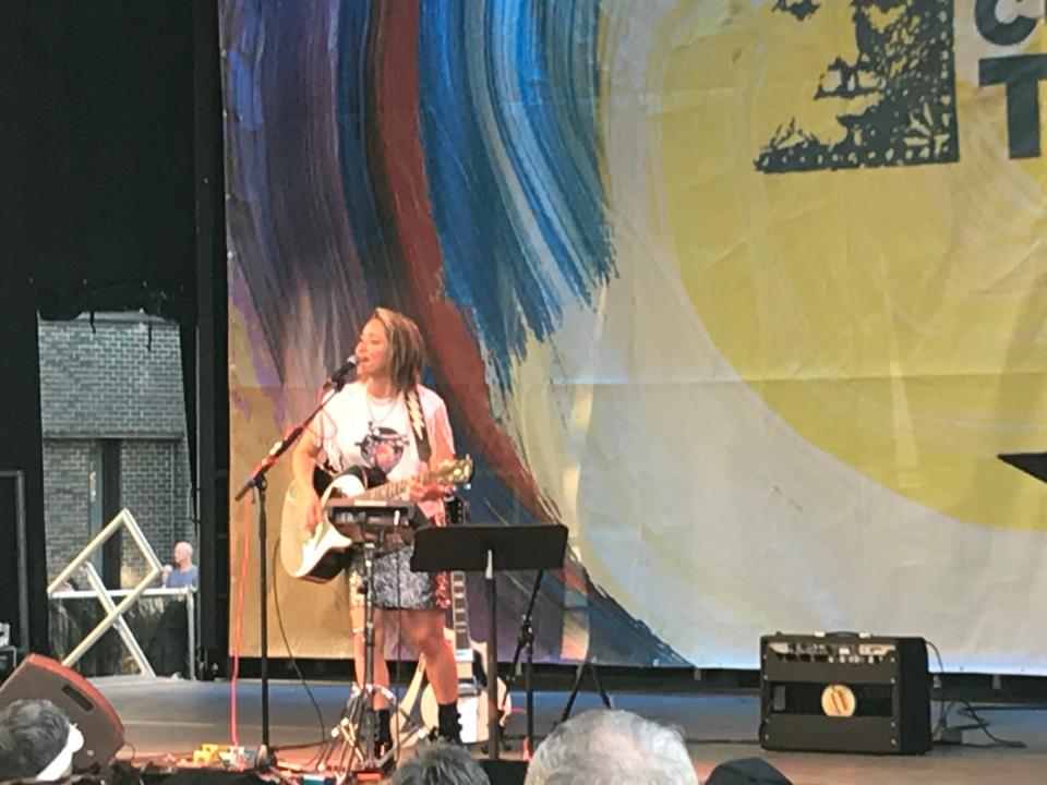 KT Tunstall at opening night of the Dollar Bank Three Rivers Arts Festival.