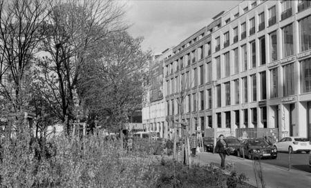 A general view shows Voss Street in Berlin, April 20, 2015. REUTERS/Fabrizio Bensch