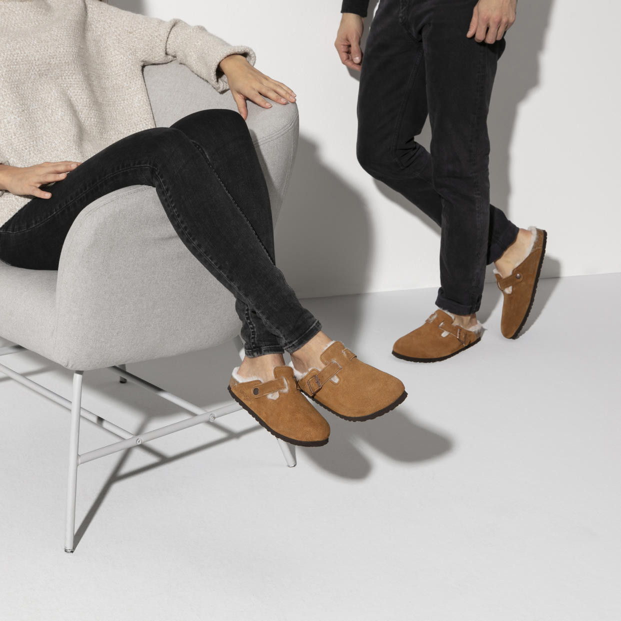 Birkenstock Boston Genuine Shearling Lined Clog (Photo via Birkenstock)