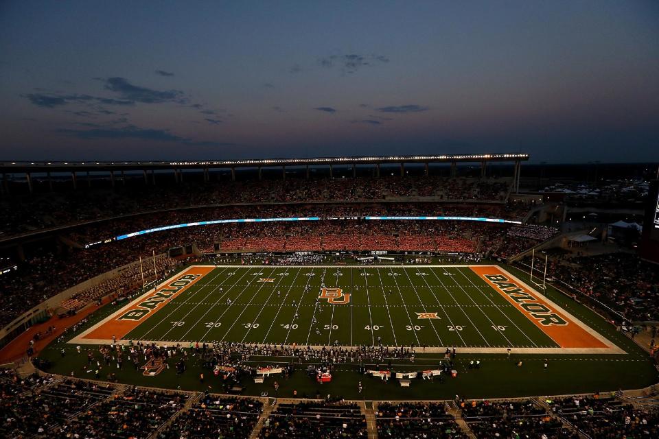 WACO, TX – SEPTEMBER 02: A general view of play between the Northwestern State Demons and the Baylor Bears at McLane Stadium on September 2, 2016 in Waco, Texas. (Photo by Ronald Martinez/Getty Images)