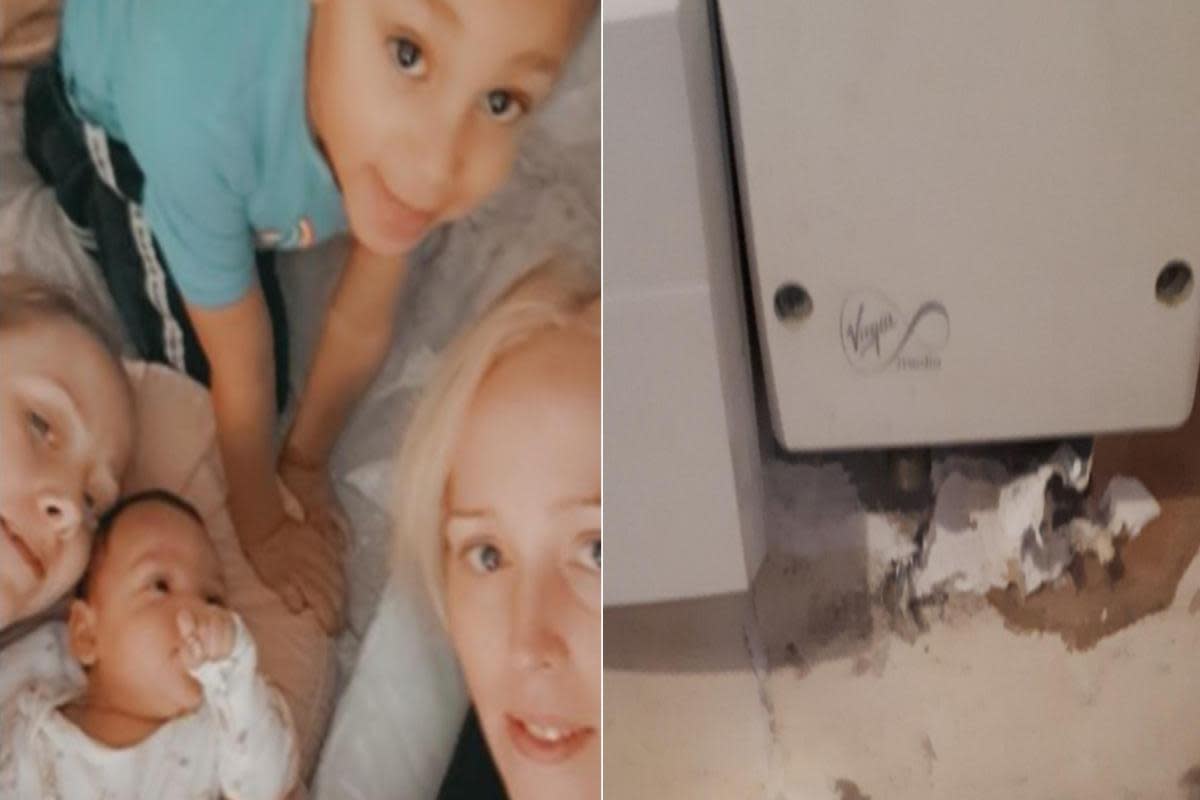 Dead rat found in Newport mum of three’s Pobl home <i>(Image: Nicole Hall)</i>