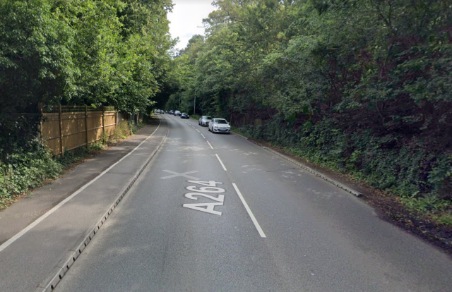 Police eventually staged a stake-out on Pembury Road in Tunbridge Wells to catch the driver. (Google Maps)