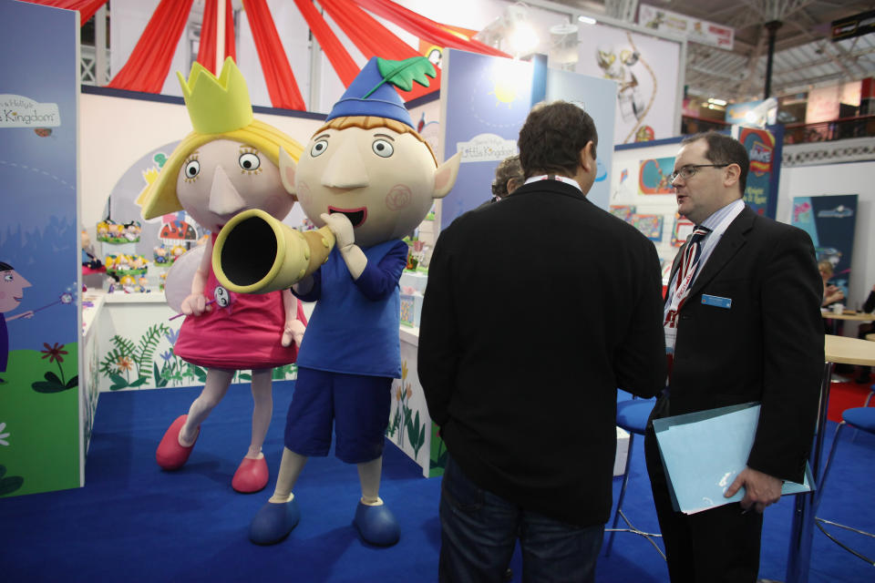 Toy Enthusiasts Attend The Toy Fair 2012